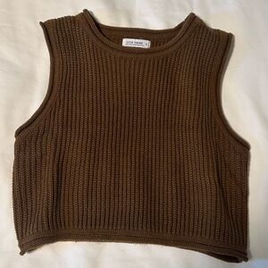 12th tribe knit crop